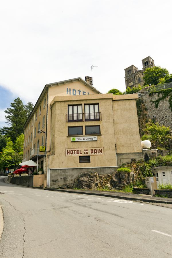 Logis Hotel De La Paix Saint-Nectaire Zewnętrze zdjęcie